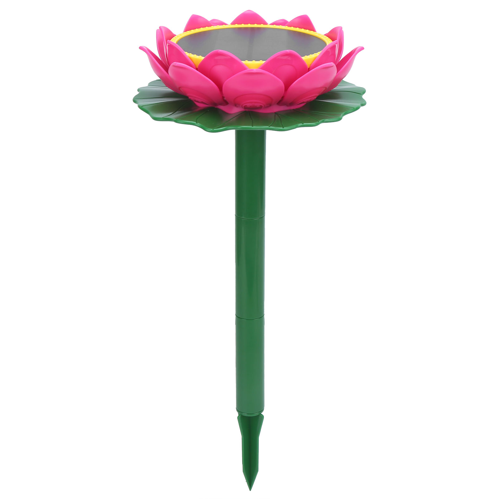 Solarbetriebener Rosa Lotus-buddha-leser, Regenfeste Zombie-gesangsmaschine