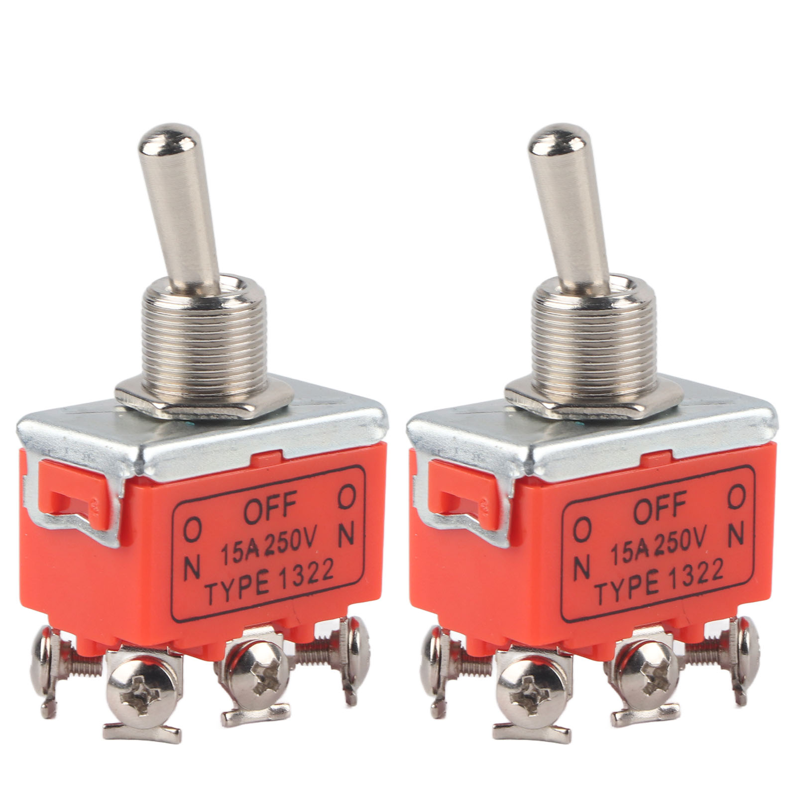X 6-polige Kippschalter Für 250v 15a Gleichstrommotor, Vorwärts-/rückwärtslauf