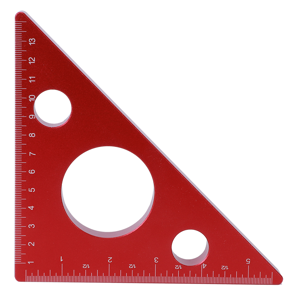 Zoll/13 Cm Dreiecklineal Aus Aluminiumlegierung Für Schreiner