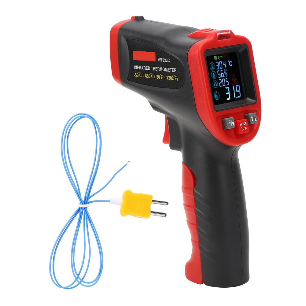 Wt323c Tragbares Industrielles Infrarot-thermometer -50℃ Bis 650℃ Zur Temperaturmessung