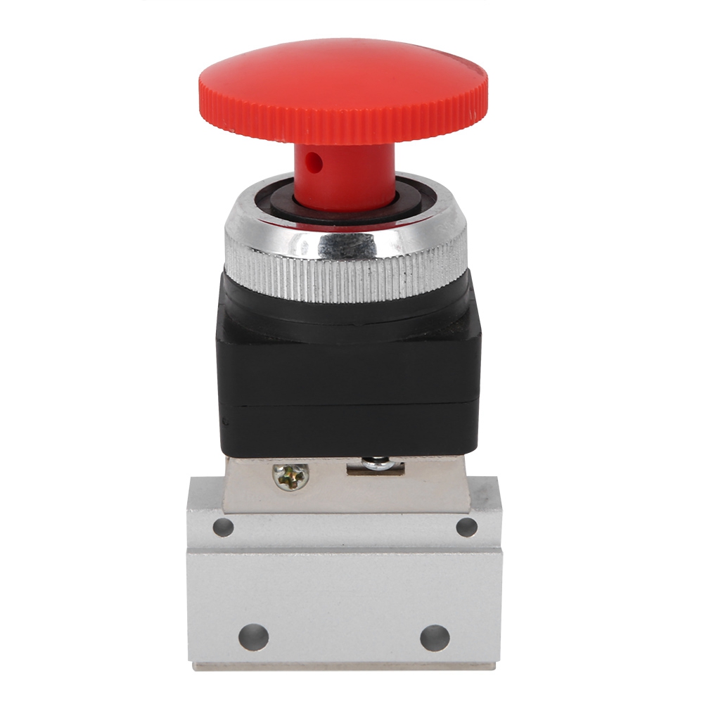 Mov-03eb G1/8 2-wege-pilzknopf-mechanikventil Für Druckluft