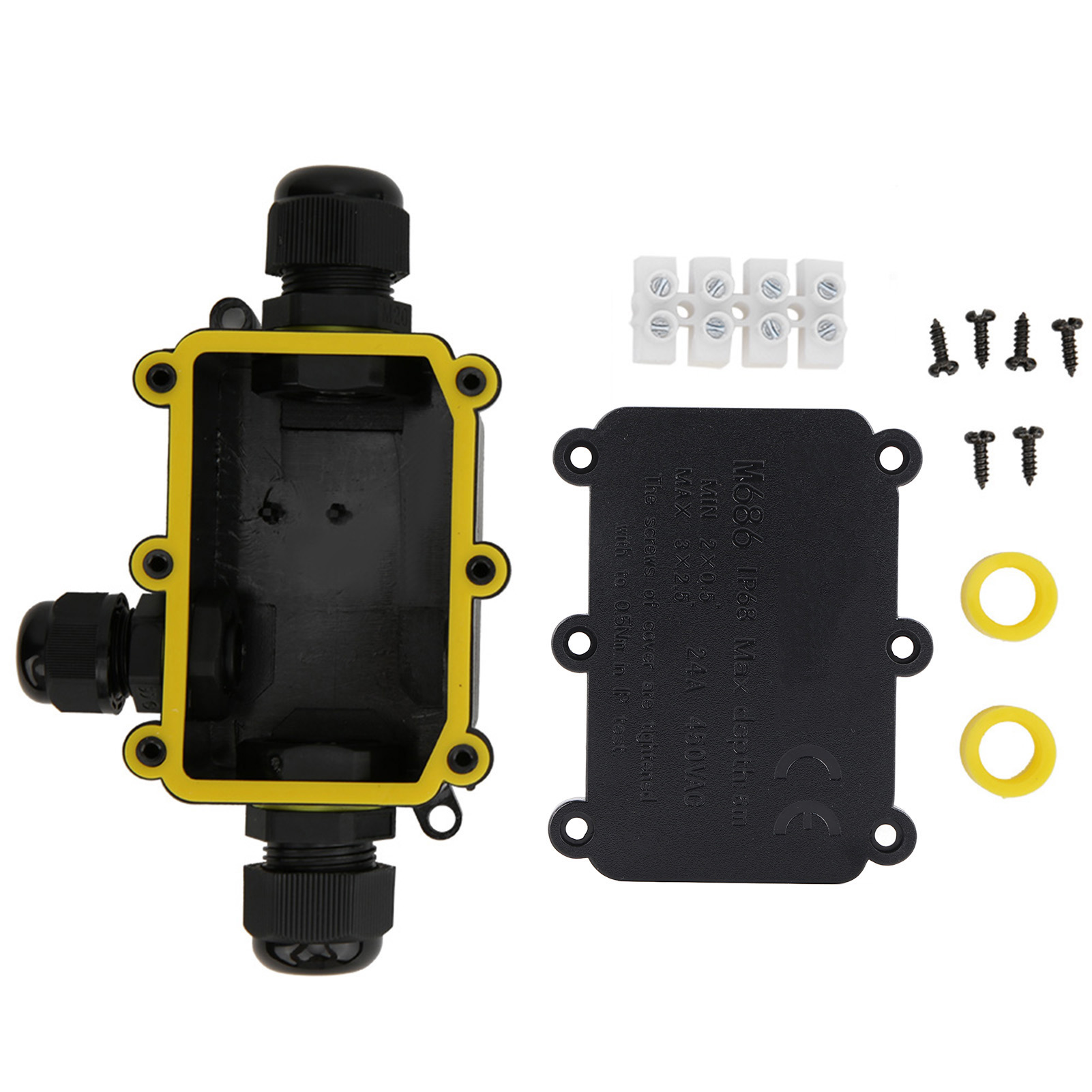 Ip68 5m Wasserdichte Anschlussdose Für Elektronische Unterwasserverbindungen T100 450vac 24a