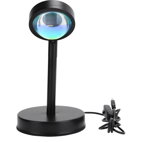 180° Drehbare Solarprojektionslampe Mit Usb-stromversorgung, Stimmungsvolles Sonnenuntergangs-nachtlicht