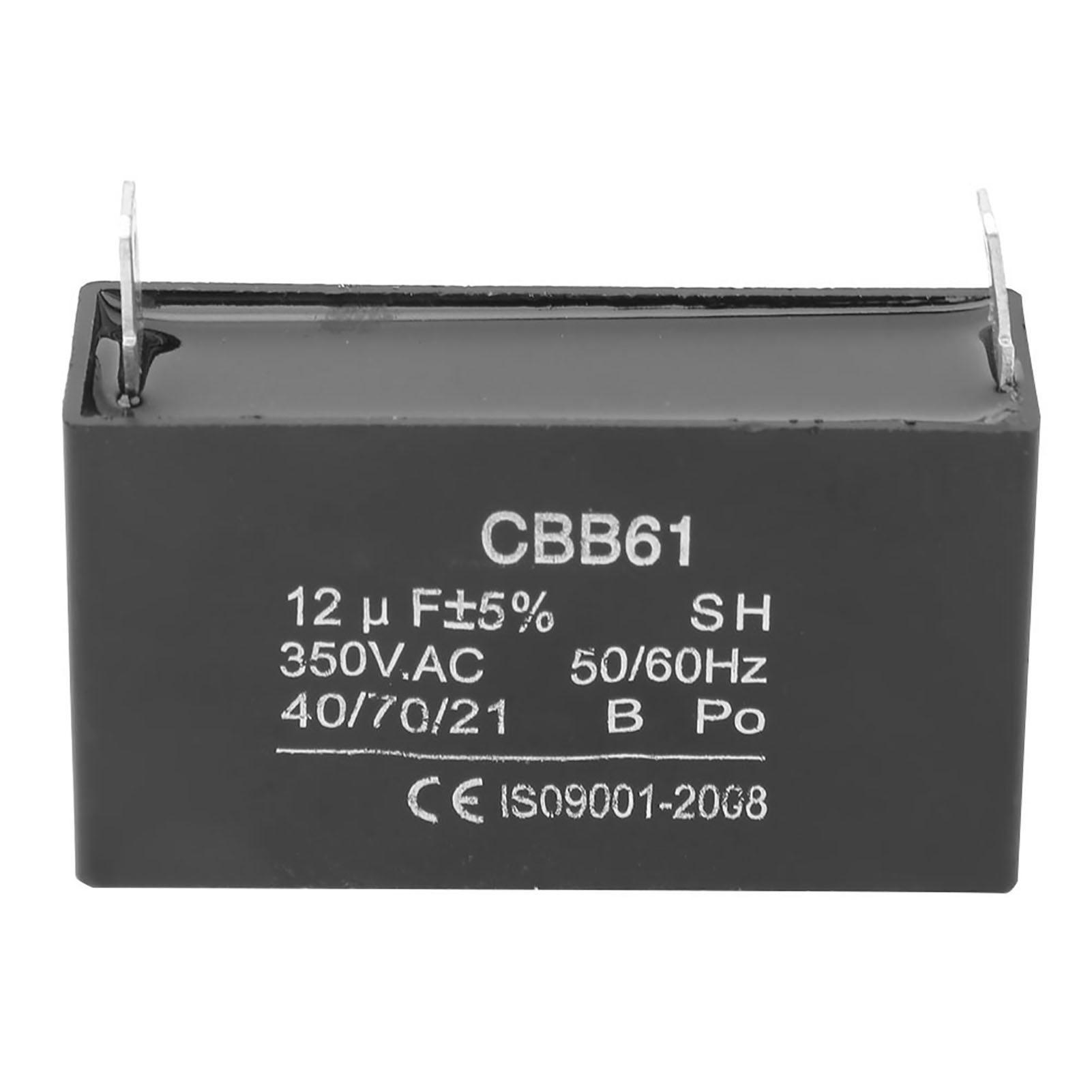 Cbb61 12uf 350vac Kondensator Für Anlassermotoren, Klimaanlagen Und Benzingeneratoren