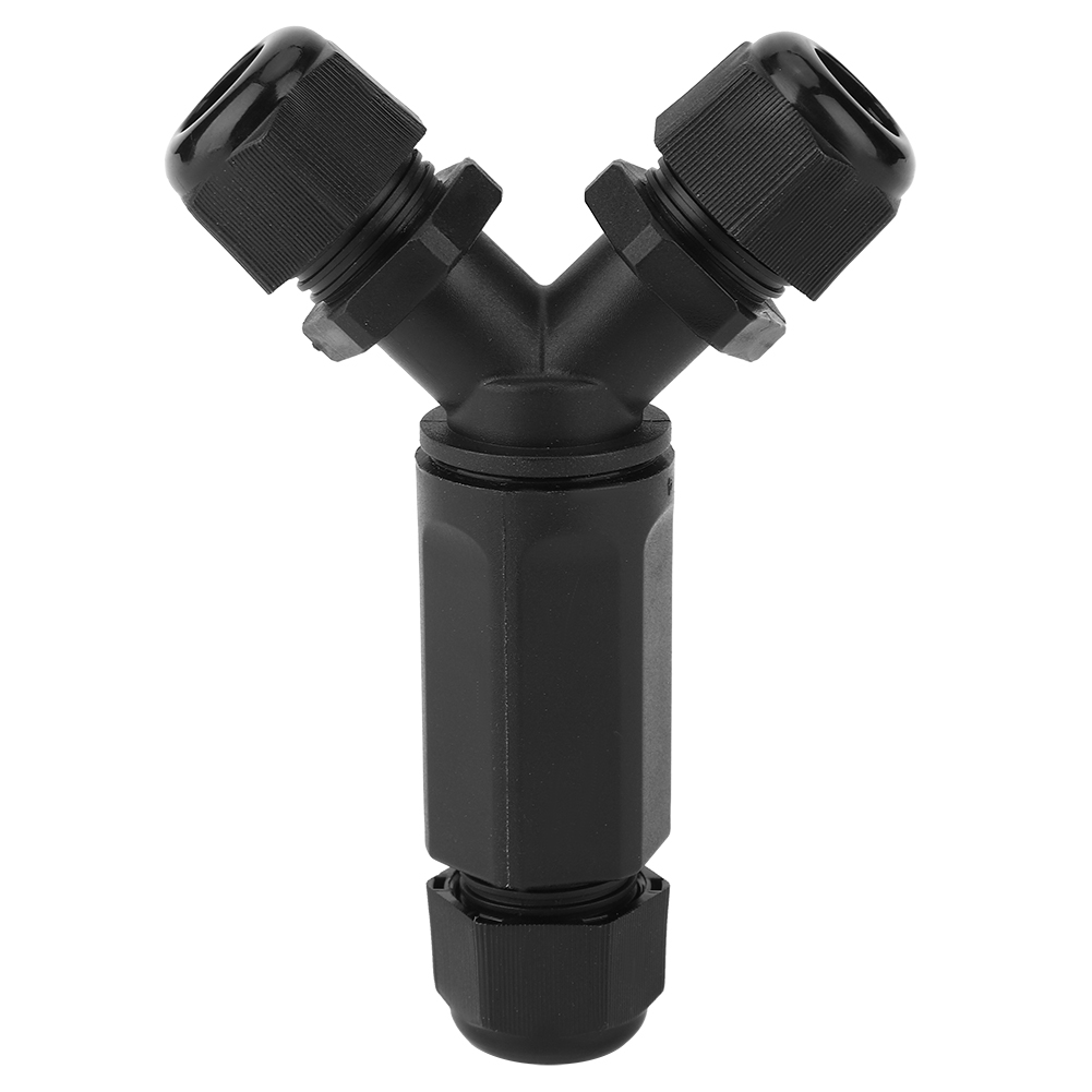 Ip68 3-wege 3-adriger Y-förmiger Wasserdichter Led-stecker Für Elektrisches Zubehör
