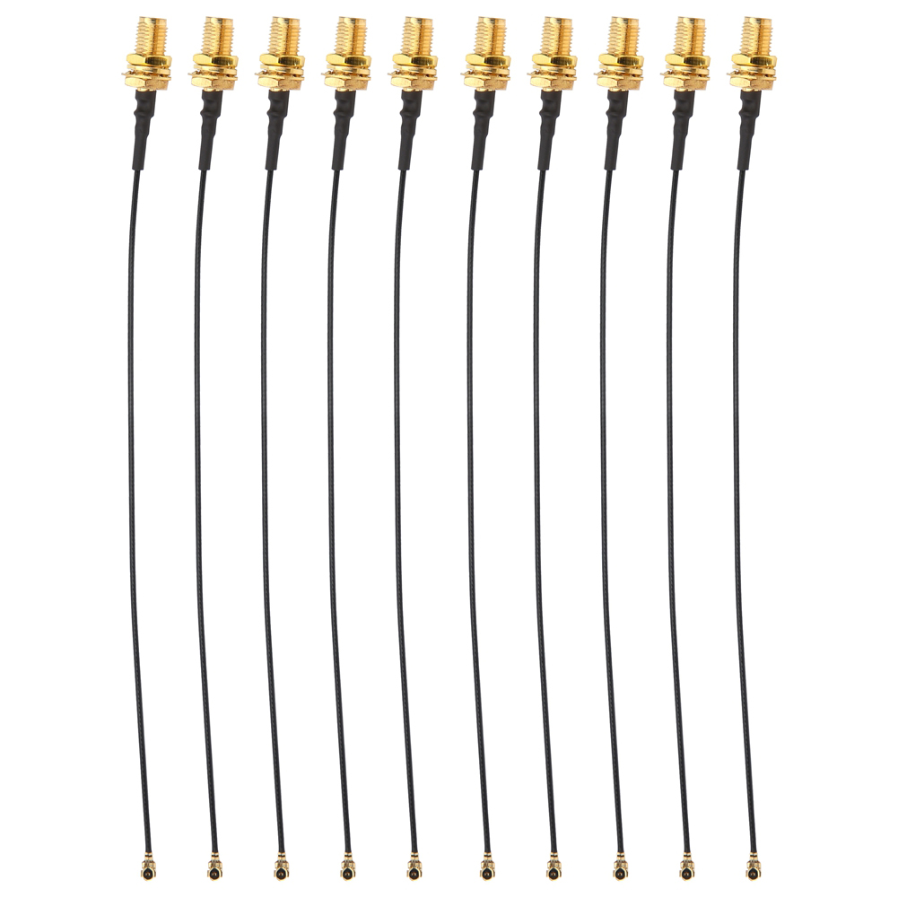 10 Stück Ipex-zu-smak-u.fl-antennenkabel (15 Cm) Für Gesichtserkennungsmodul Und Hf-anschluss