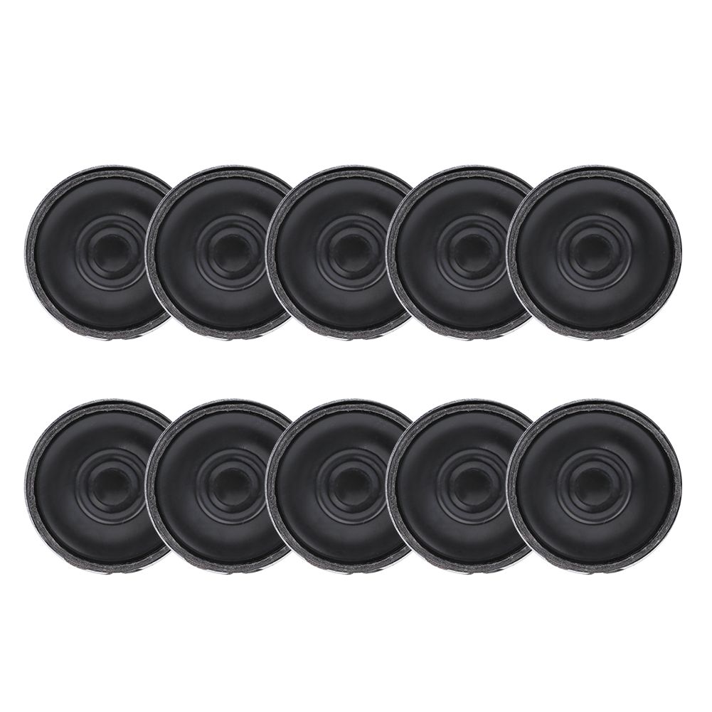 10 Runde 28-mm-lautsprecher (8 Ω, 1 W) Für Gegensprechanlagen, Spielzeug Und Audiozubehör