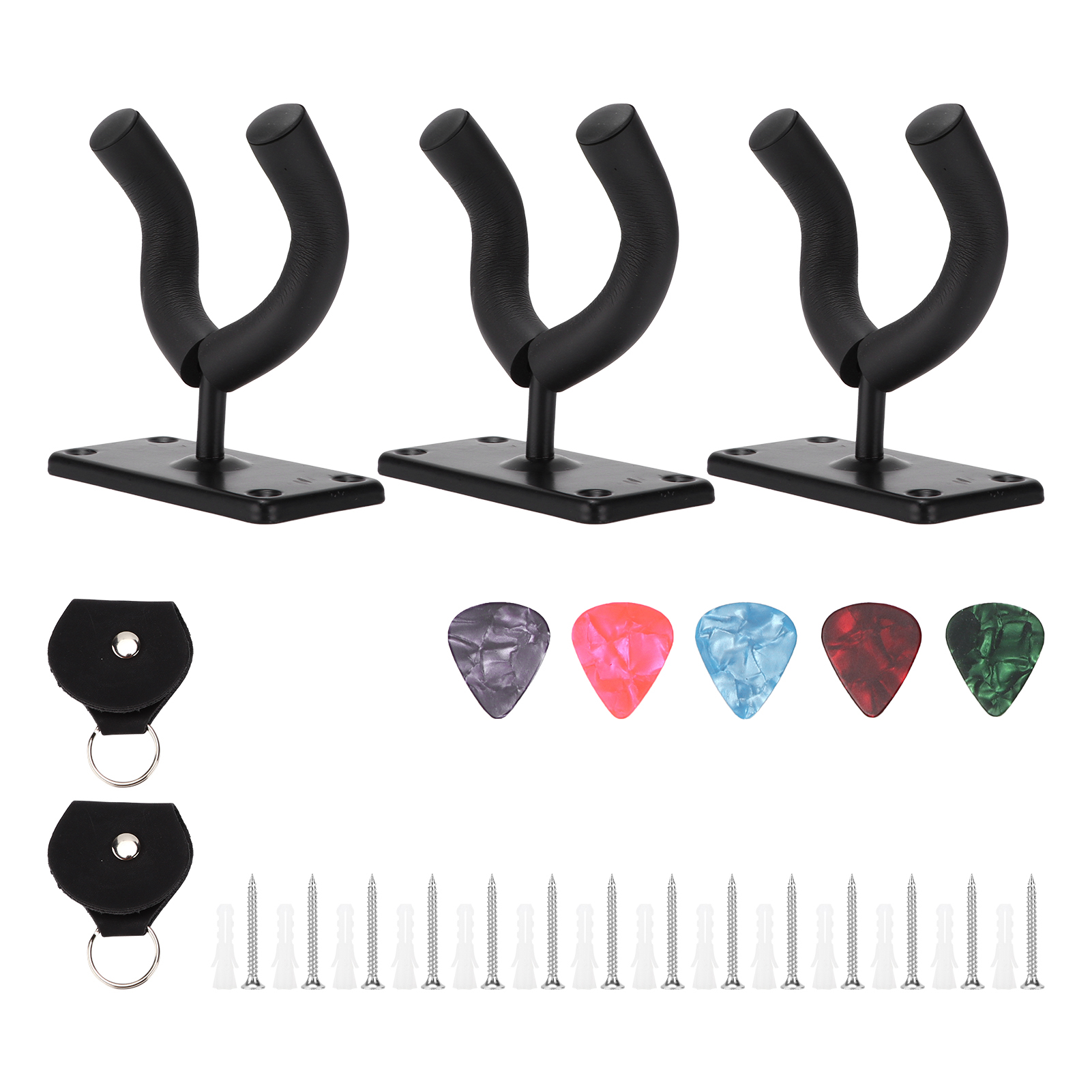 Wandhaken Für Gitarre, Violine, Erhu, Ukulele Mit Schrauben Und Dübeln