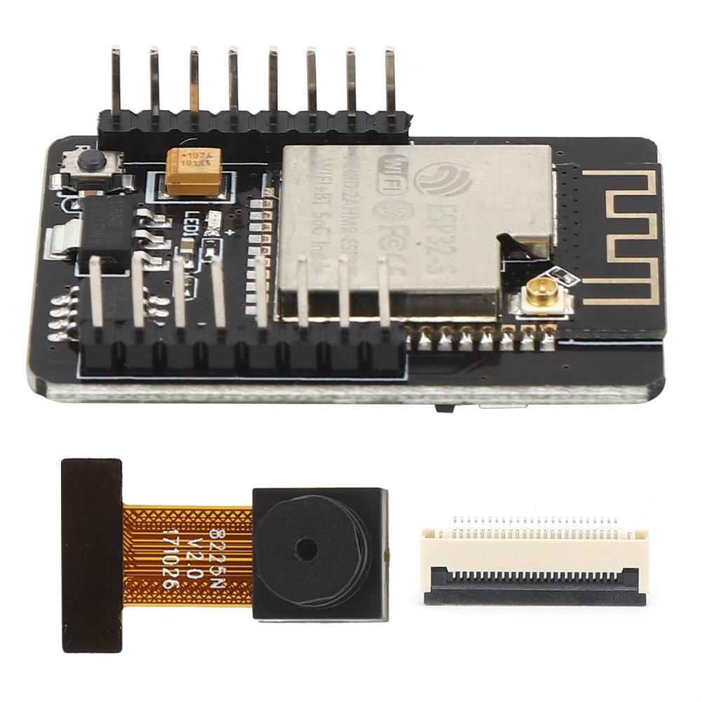 Esp32 Wireless-kameramodul Mit Ov2640, Zubehörset Und Kameraadapter