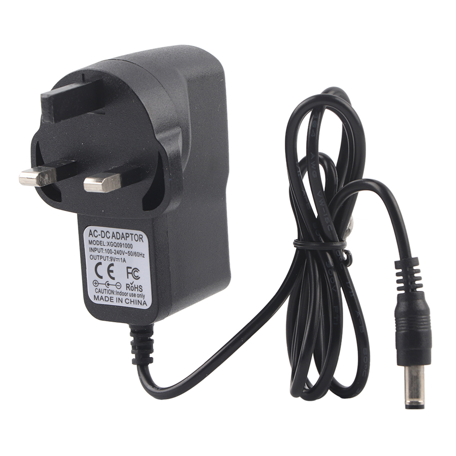 Universelles 9v Ac/dc-netzteil Für Gitarreneffekte, 100-240v (uk-stecker)