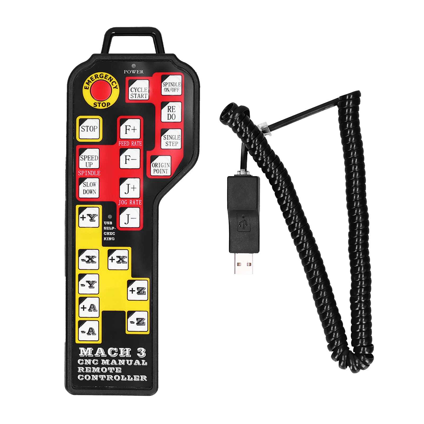 4-achsen-usb-controller Mit Handrad Und Elektronischer Handbremse Für Mach 3 Cnc-steuerung