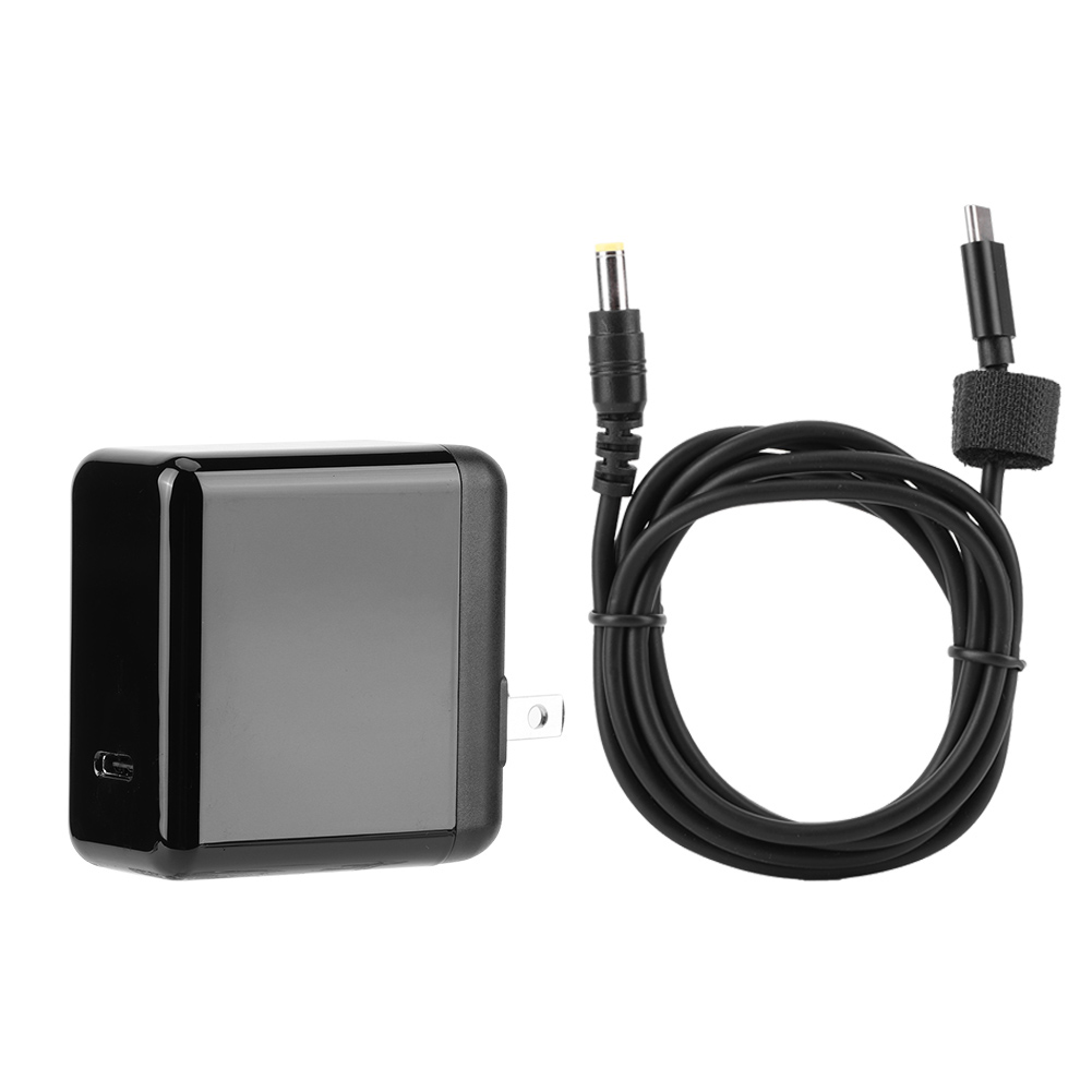 Pd45w Schnellladeadapter Typ-c Auf Dc5525 Mit Datenkabel Und Us-stecker (ac 100–240 V)