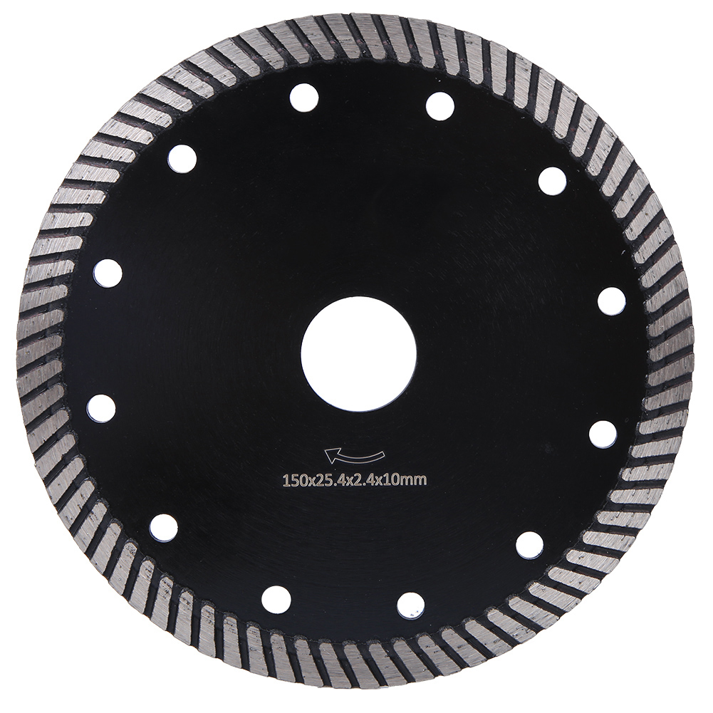 Diamantscheibe Für Winkelschleifer, Trennscheibe Für Beton, Granit, Marmor 150 X 25,4 Mm