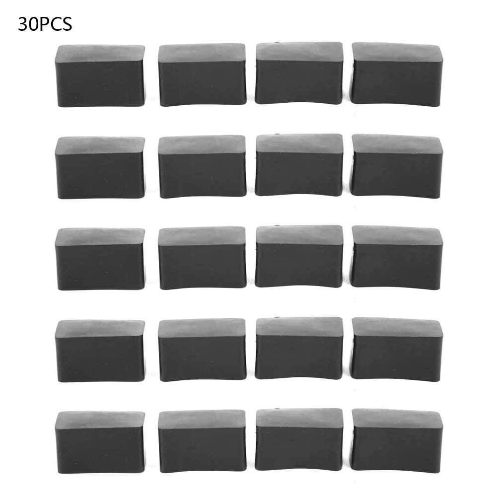 30 Stück Dicke, Rechteckige, Rutschfeste Gummifüße Für 2040 Aluminiumprofile