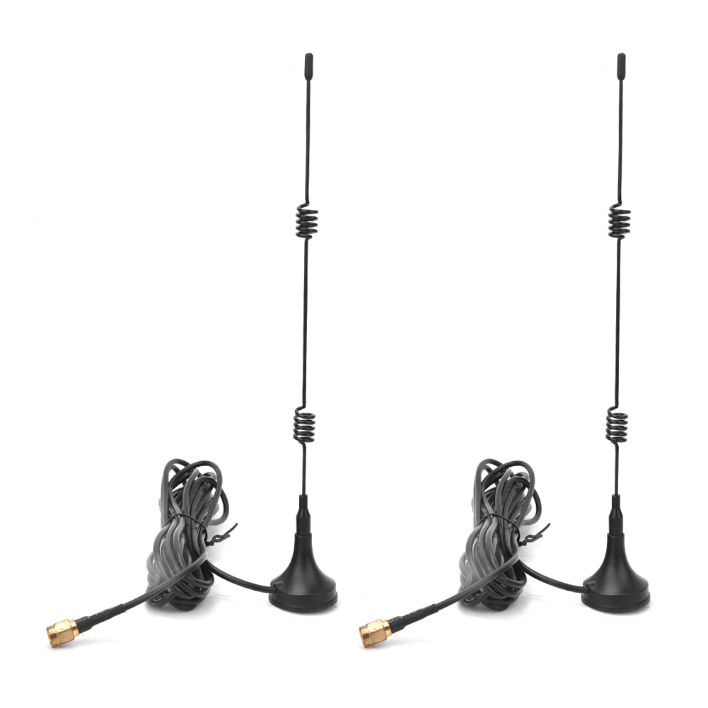 Hochwertige, Zweiteilige Saugnapfantenne Aus Kohlenstoffstahl Mit Magnetfuß, 3 Meter, 2,4 Ghz, 700–2700 Mhz