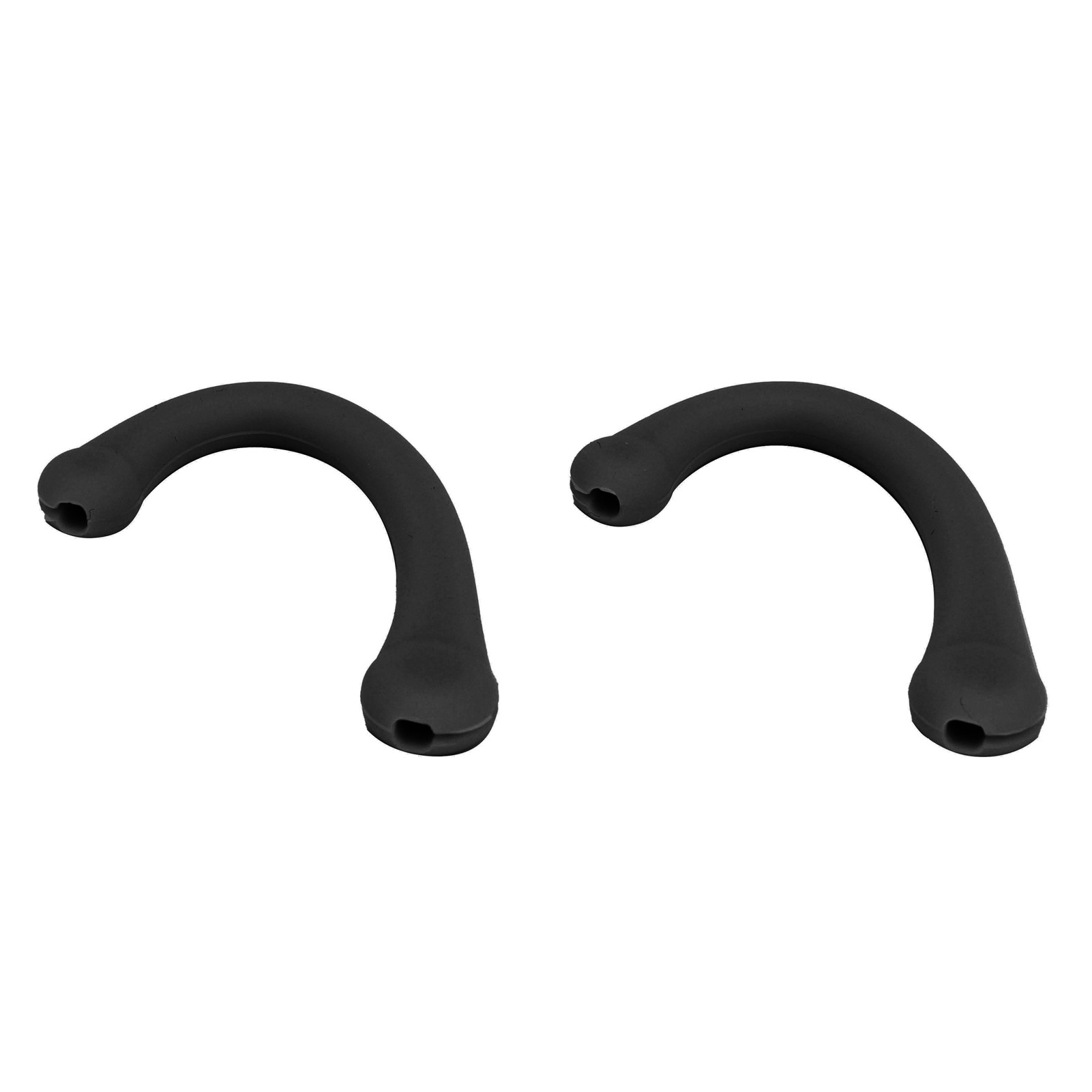 10 Paar Weiche Silikon-ohrhaken, Mundknebel, Bequeme Ohrfesseln, Schwarze Ohrschützer