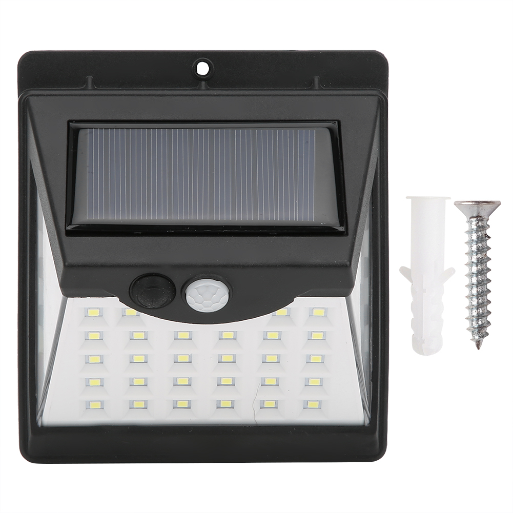 Solar-wandleuchte Mit Bewegungsmelder, 40 Leds Für Garten, Einfahrt, Terrasse, Außensicherheit