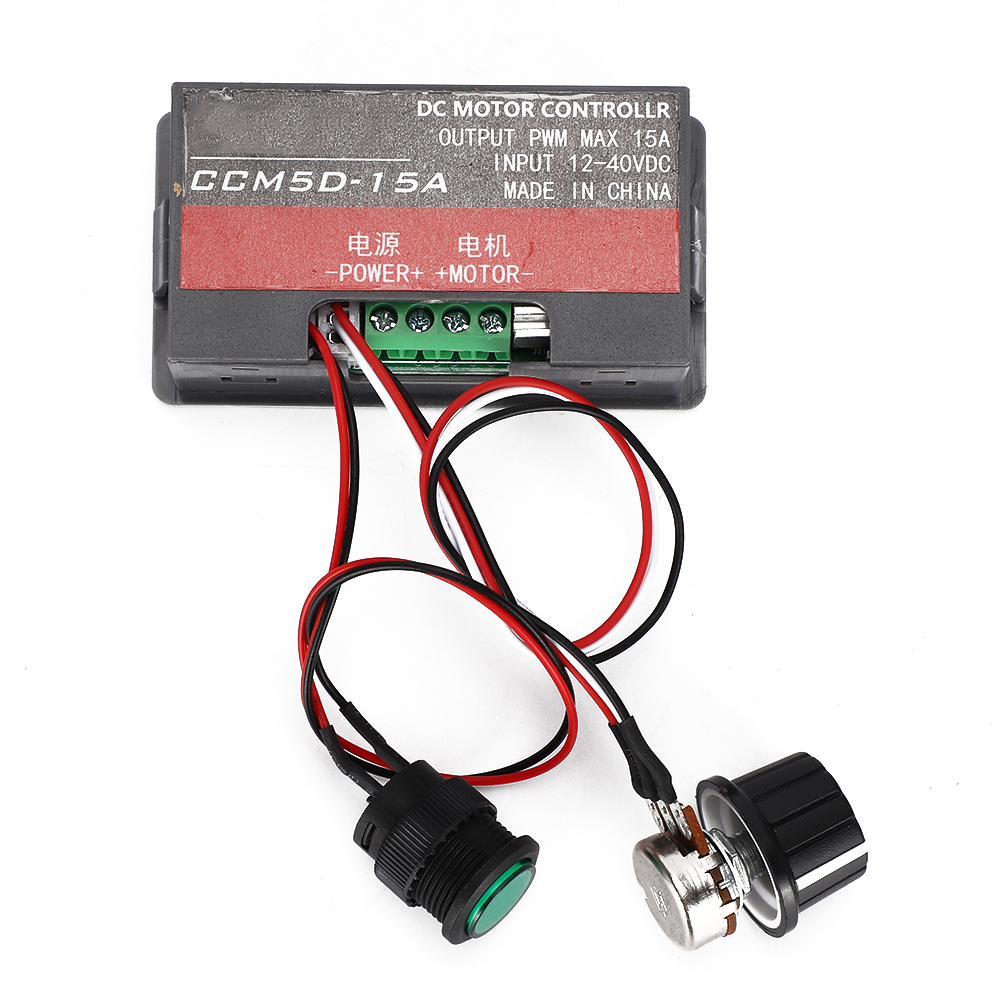 15a 12-40v Gleichstrom-motordrehzahlregler Mit 3-stelliger Digitalanzeige