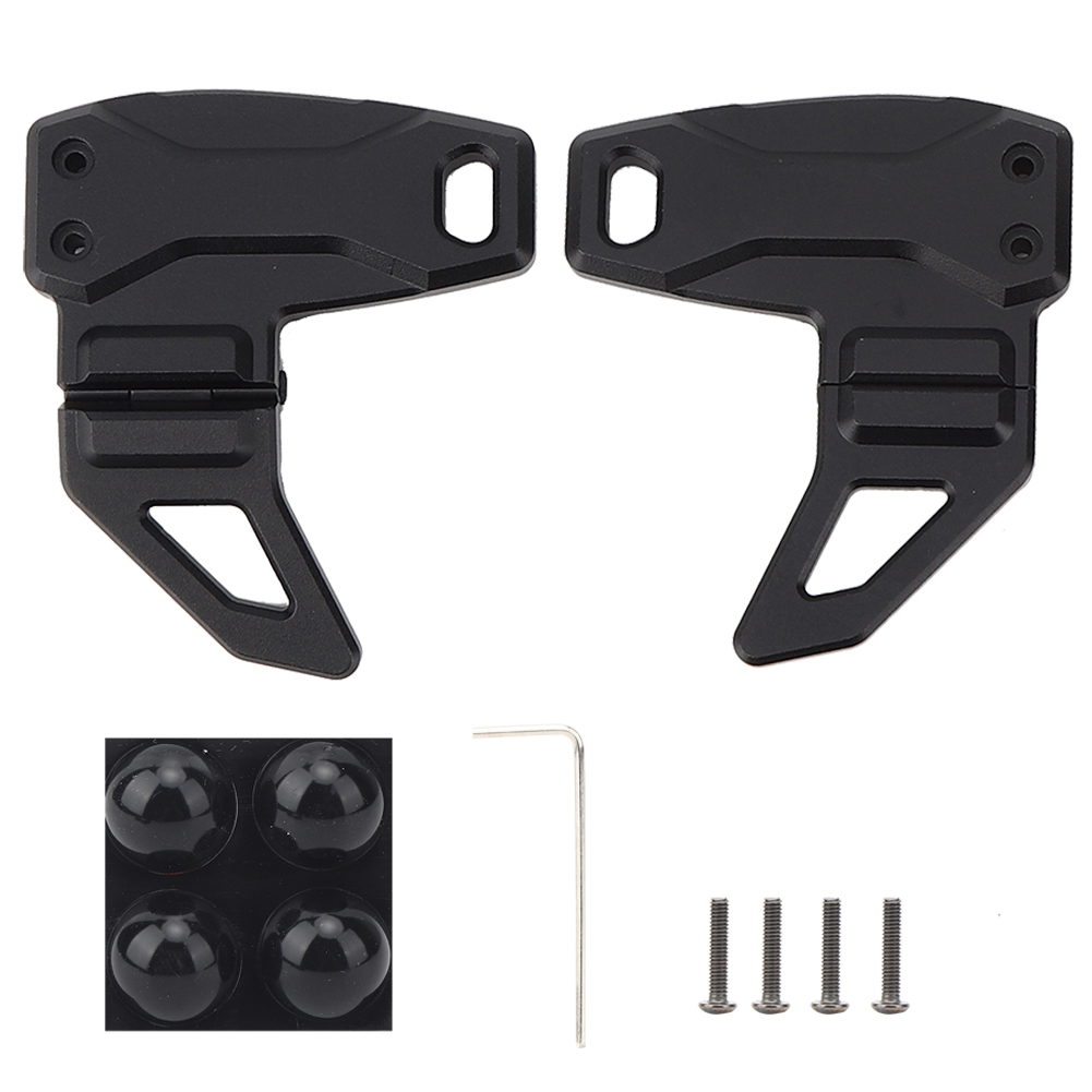 Yaesu Ft-818nd/817nd Funkgerätehalterung Aus Schwarz Eloxiertem Aluminium - Windcamp