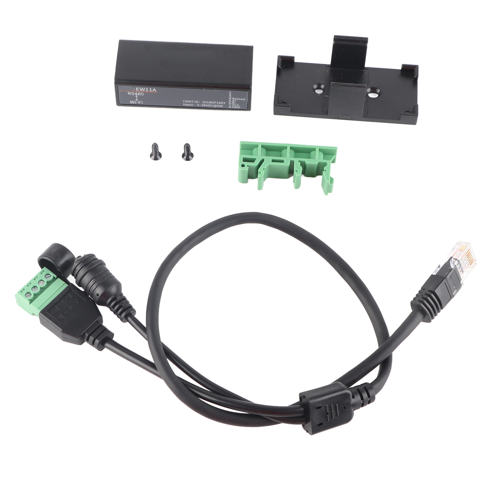 Rs485-zu-wlan-funkkommunikationsmodul Mit Integrierter Antenne Und Rj45-schnittstelle