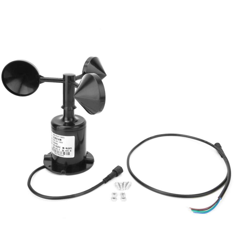 Hochpräziser Windgeschwindigkeitssensor, 485-anemometer-transmitter, 10–30-v-gleichstromversorgung