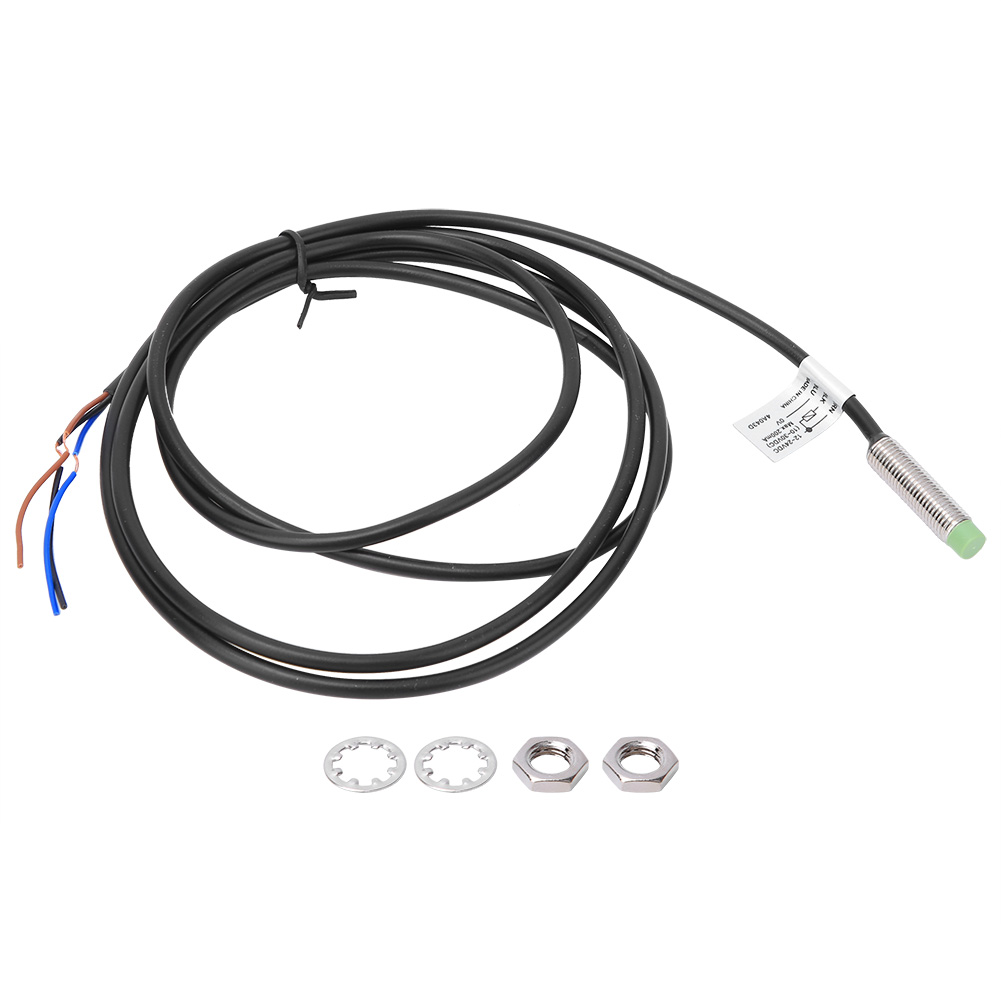 Induktiver Metall-näherungssensor Npn No 12–24 V Dc 3-adrig 8 Mm Durchmesser