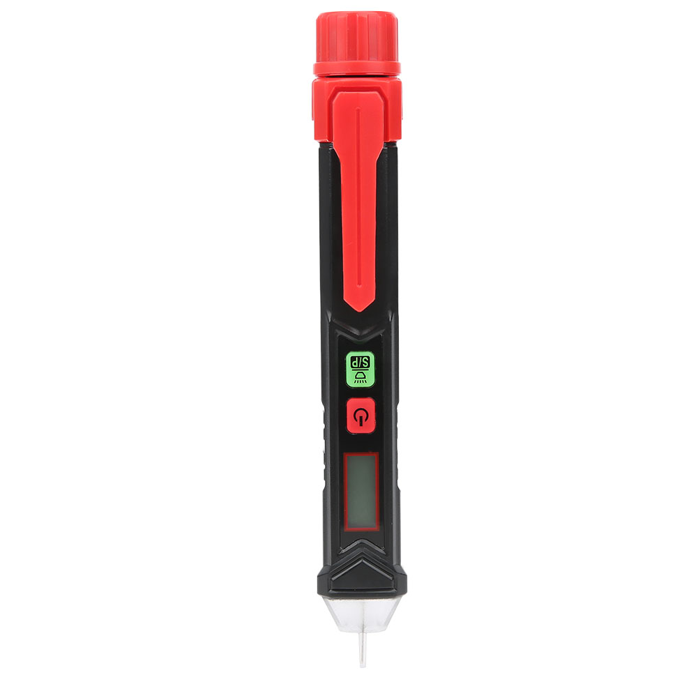 Ht100p Berührungsloser Spannungsprüferstift Mit Taschenlampenfunktion Und Akustischem Alarm
