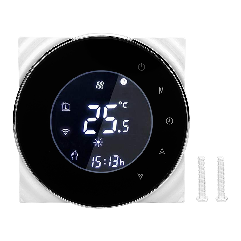 Digitales Lcd-touchscreen-thermostat Für Wasser- Und Gastemperaturregelung, Ac 95–240 V, 5 A