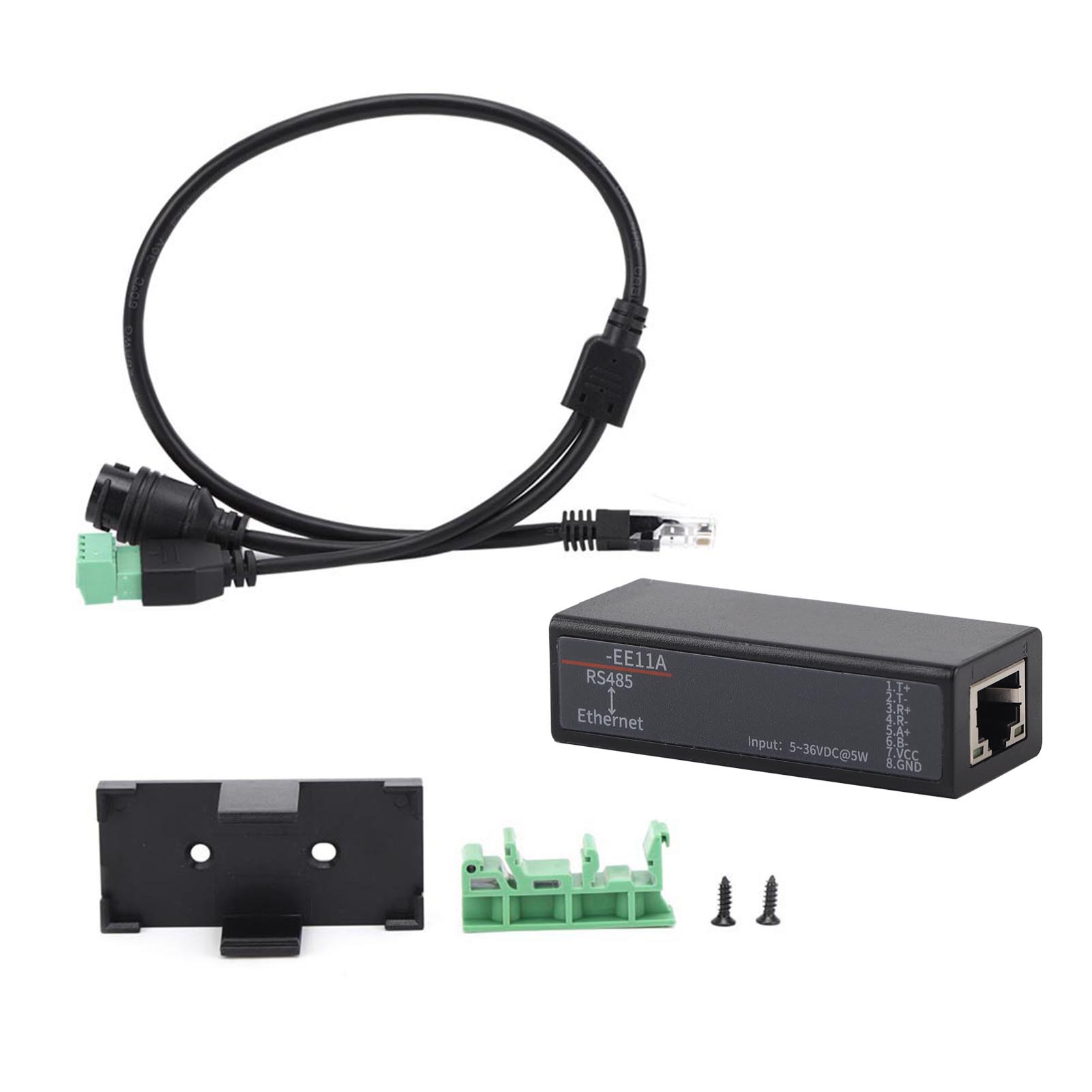 Dtu Rs485 Zu Ethernet Hf7121 Kommunikationsmodul Für Sms, 5-36 Vdc Stromversorgung
