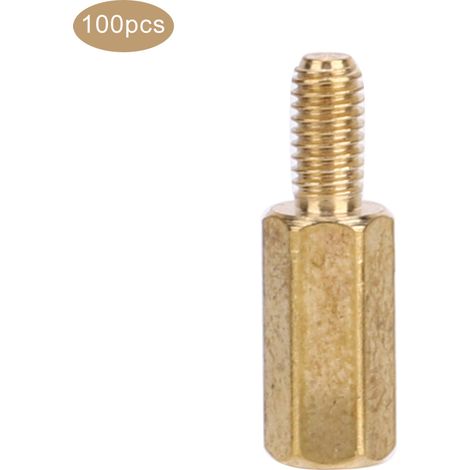 M3-sechskant-steckverbinder-set Aus Messing Für Leiterplatten – 100 Stück