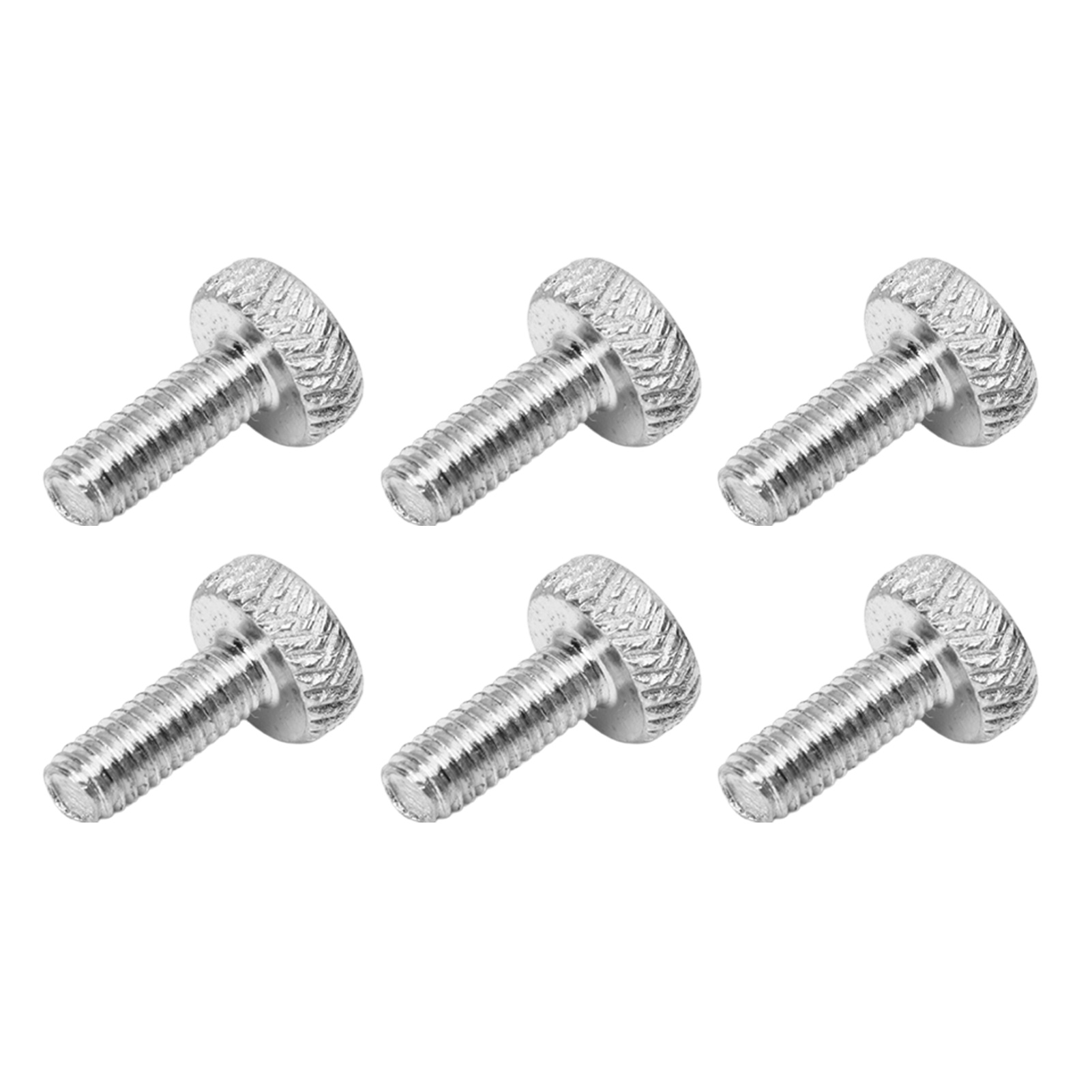 Saitenklemmschrauben Für Tremolo-brücke Von E-gitarren, Feineinstellung, Silberfarbenes Metall, 6er-set