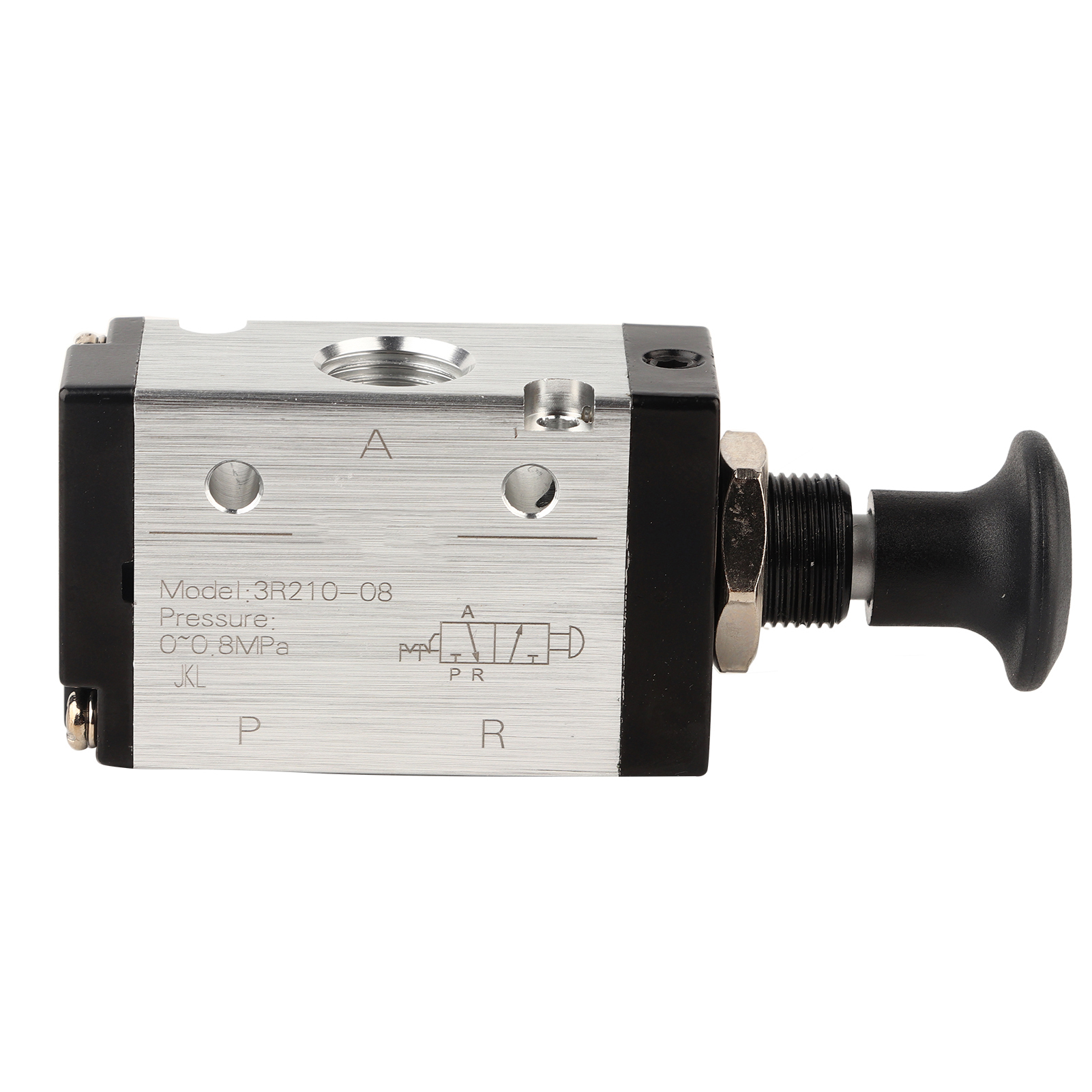 Pneumatisches 3/2-wege-ventil Mit Handhebel, Modell 3r210-08, Für Manuelle Oder Elektrische Betätigung