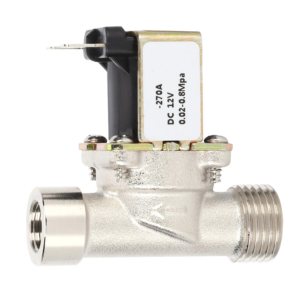 2-wege-wasserdruckregelventil Aus Messing, Normalerweise Geschlossen, Mechanisch Betätigt, 12-v-gleichstromversorgung