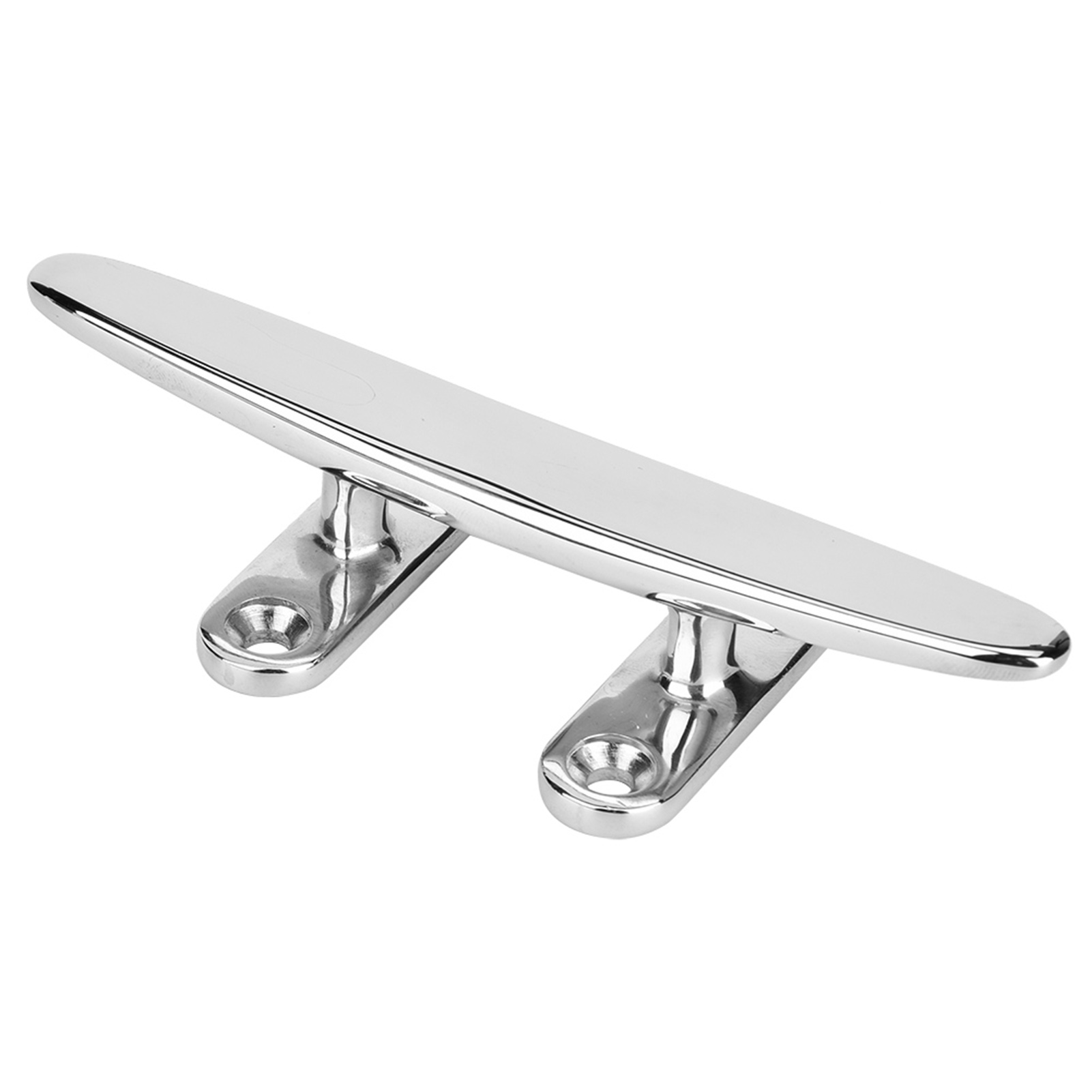 Bootsklampe Aus Hochglanzpoliertem Edelstahl, Befestigungszubehör Für Nautische Beleuchtung, Marinebasis (15 Cm)