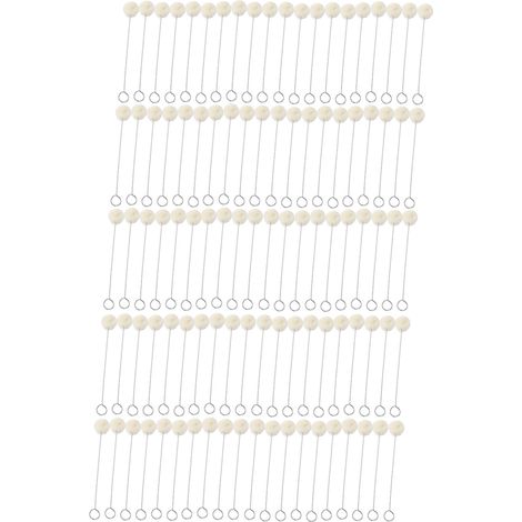 100 Wollfärbebällchen, Robustes Lederwerkzeug Für Kreative Diy-bastelarbeiten