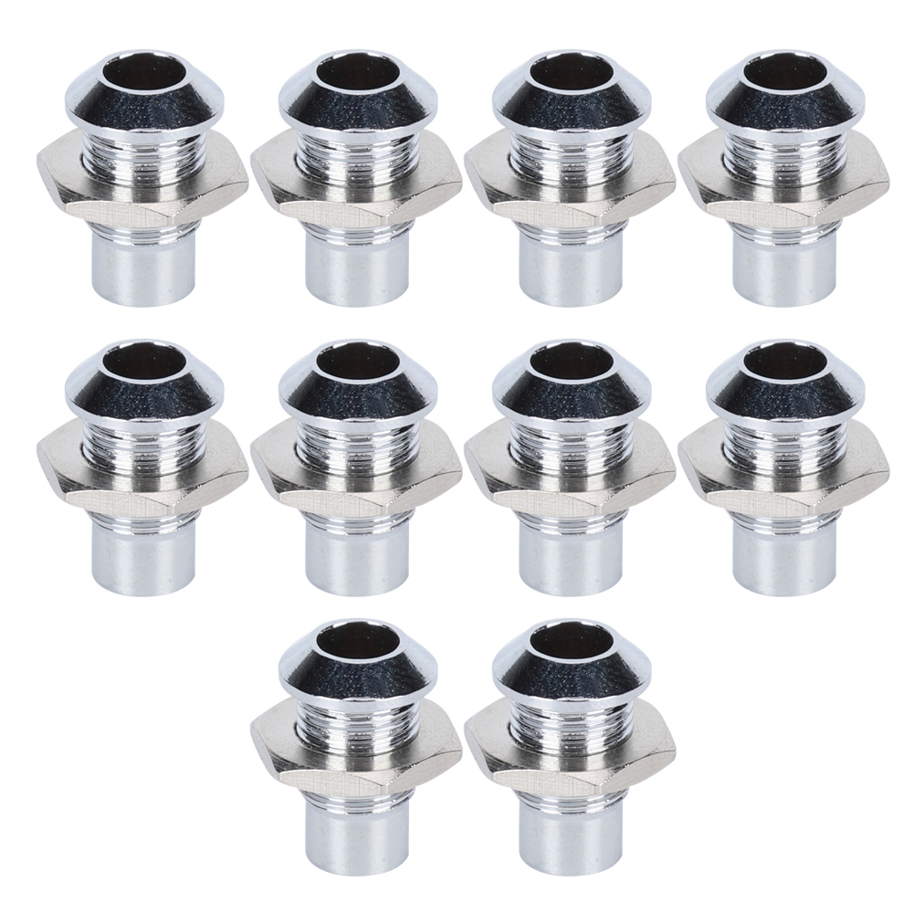 10 Konvexe Kupferhalter Für 5-mm-leds, Metall-montagebasis Für Leuchtdioden