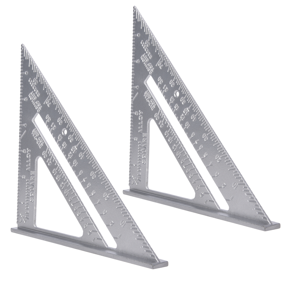 Zweiteiliger 7-zoll-winkel Aus Aluminiumlegierung Mit Winkelmesser Und Messwerkzeug