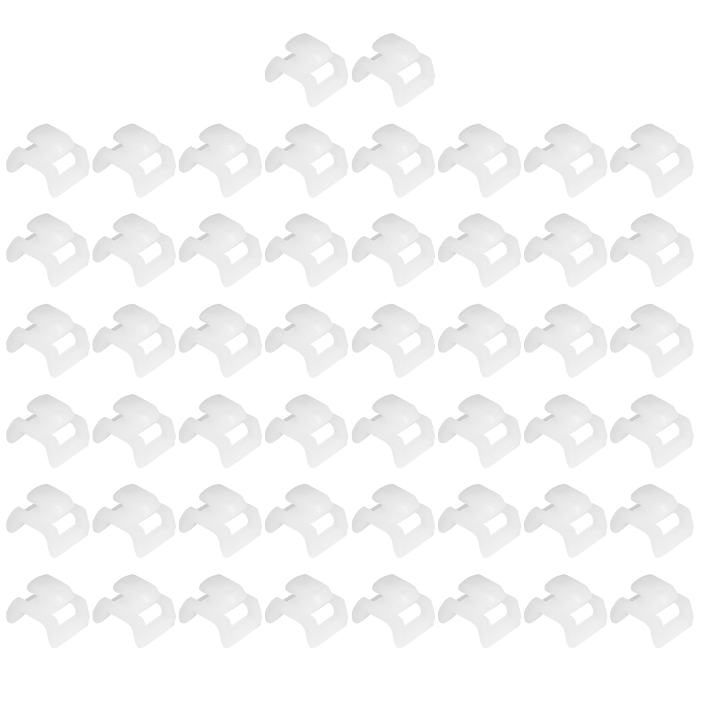 50-teilige Kabelklemmenhalterung Für Europäische Aluminiumprofile 30, Kabelbefestigung