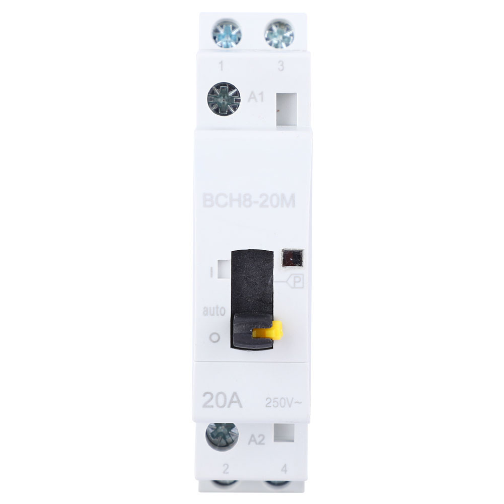 Ac 2p20a Schütz Mit Handsteuerung Für 230v Elektroinstallation (2nc)