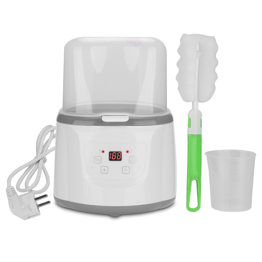 Intelligenter Automatischer Flaschenwärmer Mit Zwei Flaschenthermostaten – 400 W, 250 V, Eu-stecker, Weiß