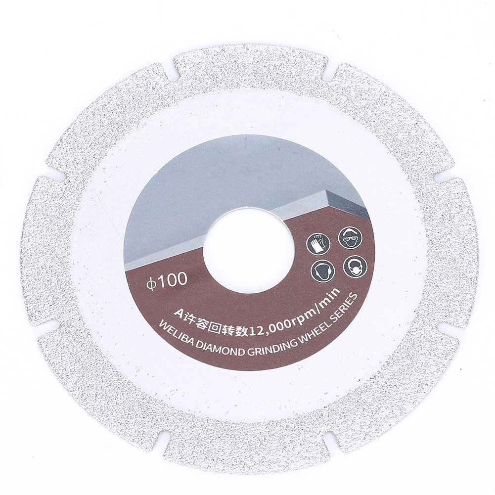100 Mm Diamantscheibe, Körnung 60, Zum Schneiden Und Schleifen Von Fliesen, Marmor Und Stein