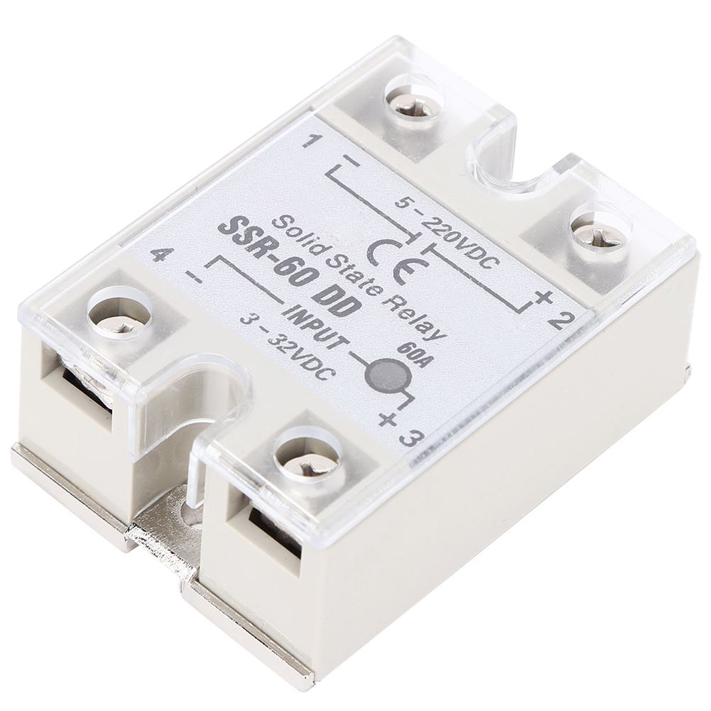 Hochwertiges Dc-halbleiterrelais (ssr), Ssr60 Dd Kontaktloser Schalter, 5–220 V Dc