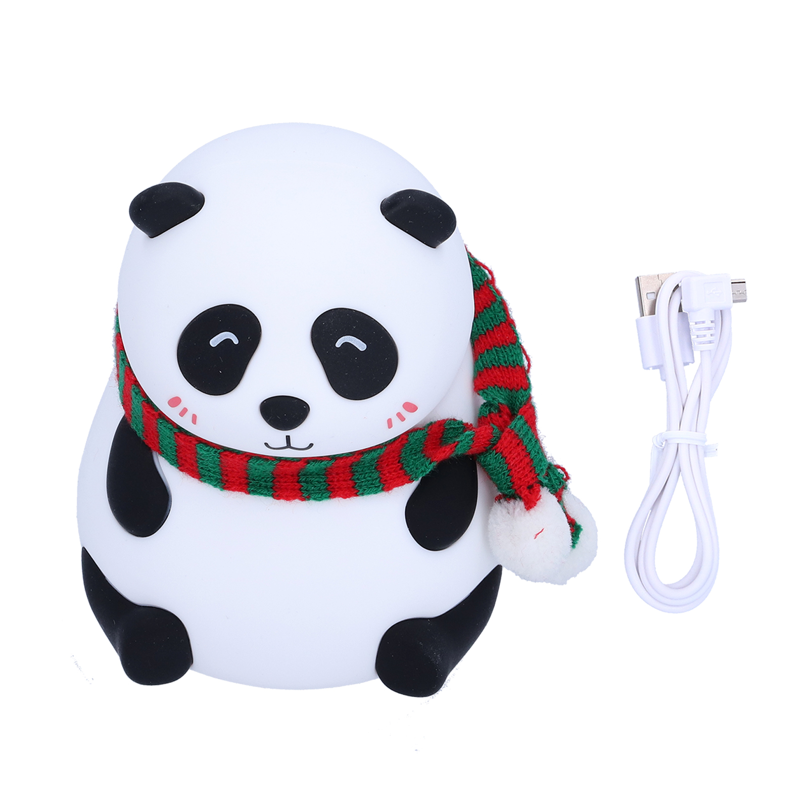Niedliches Led-nachtlicht In Tierform Aus Silikon Mit Usb-anschluss – Farbenfrohe Dekoration, Ideales Geschenk