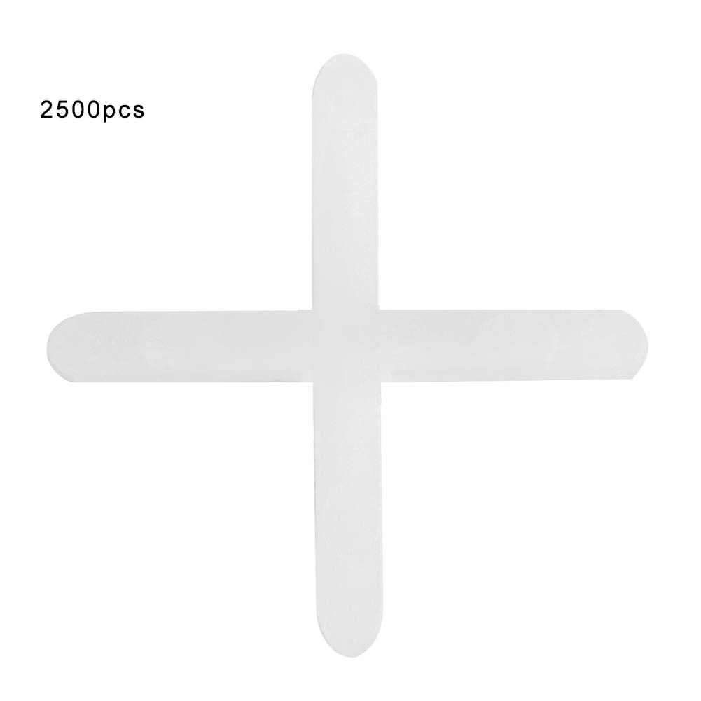 Fliesenverlegesystem Mit 2500 Teilen, Kunststoff-abstandshalter Für Keramikfliesen, Wiederverwendbar 1 Mm/1,5 Mm