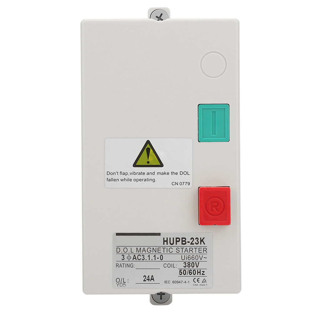 Irreversibler Manueller Magnetschalter 380 V, 17–24 A, 50/60 Hz, Für Elektromotoren