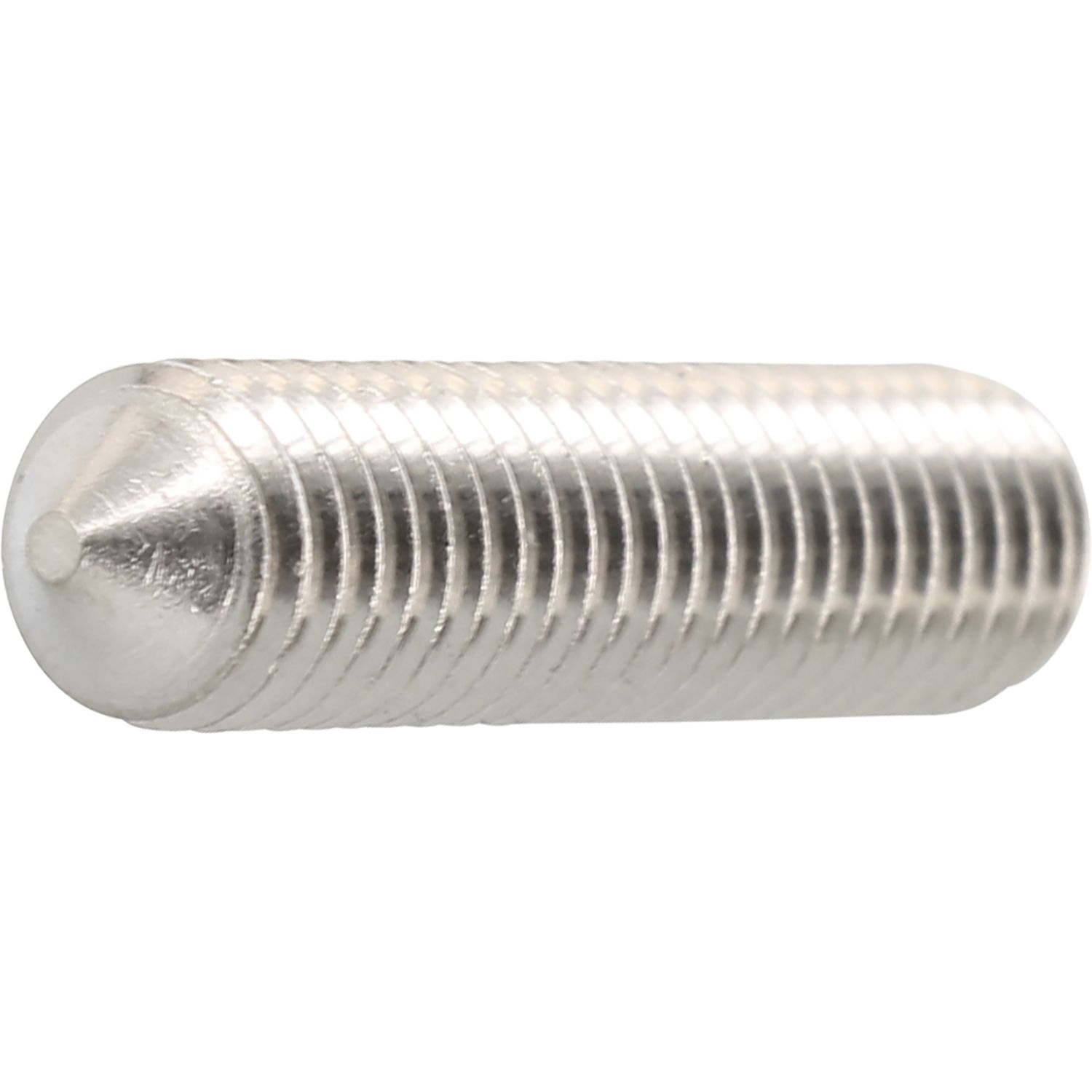 Iso4027 M12x 50 Edelstahl A2 Gewindestift Mit Spitze Innensechskant (din914)
