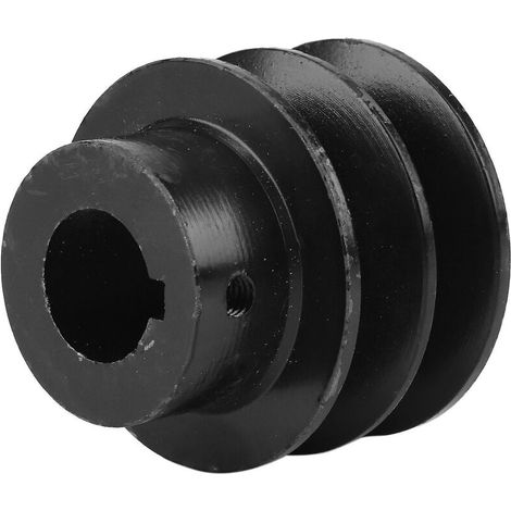 Sabir Riemenscheibe Für Honda 168f Gx110 Gx120 Gx160 Motoren, Robustes Gusseisen, 20 Mm Loch, 55 Mm Durchmesser, Automatischer Spanner