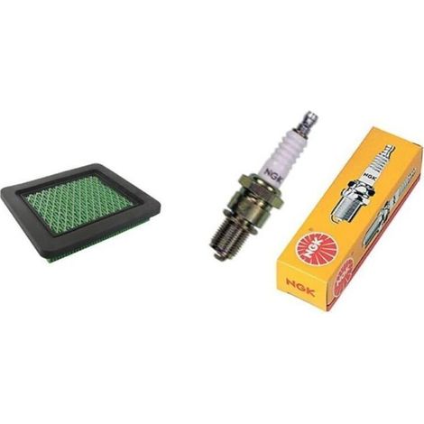 Sabir Luftfilter Für Rasenmäher 21821, Passend Für Honda Gc135, Gcv135, Gc160, Gcv140, Gcv145, Gcv160, Gcv170, Gcv160ac Und Gcv190 Motoren, Ersetzt Honda Filter 17211-… & Ngk Bp6es Zündkerze 11082, Sc