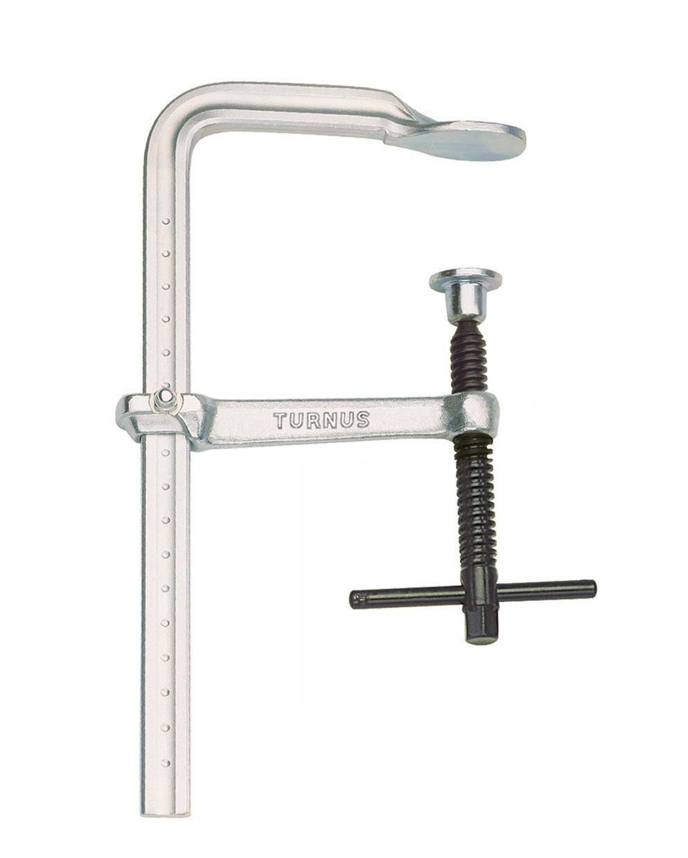 Turnus Spannschraube Komplett Aus Stahl 800x120 Mm, Schiene 27x13 Mm, T-griff.