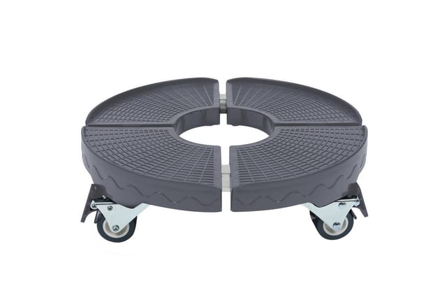 FIVMEN Pflanzenroller Rollendes Tablett mit 360 °Drehbare Räder